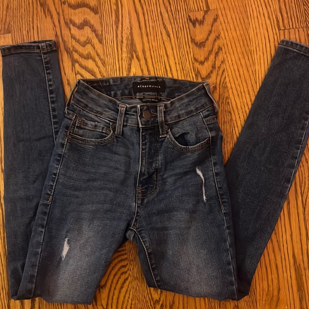 aeropostale jeans size 00 short
